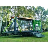 Container revolving house