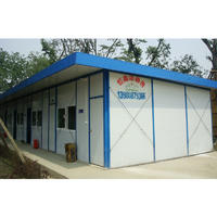 Low Cost Steel Structure Prefab Temporary Site Accommodation