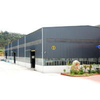 Construction Design Medium-Sized Steel Structure Prefabricated Warehouse