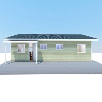 Luxury Light Steel Prefab Villa Garden House 2 Bedroom